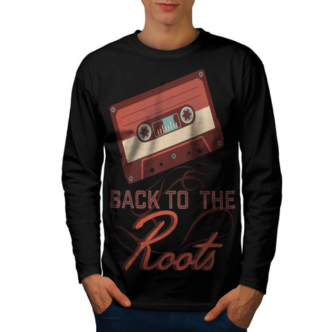 Back To The Roots Mens Long Sleeve T-Shirt