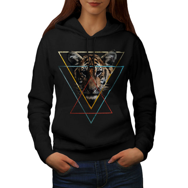 Little Tiger Cub Womens Hoodie
