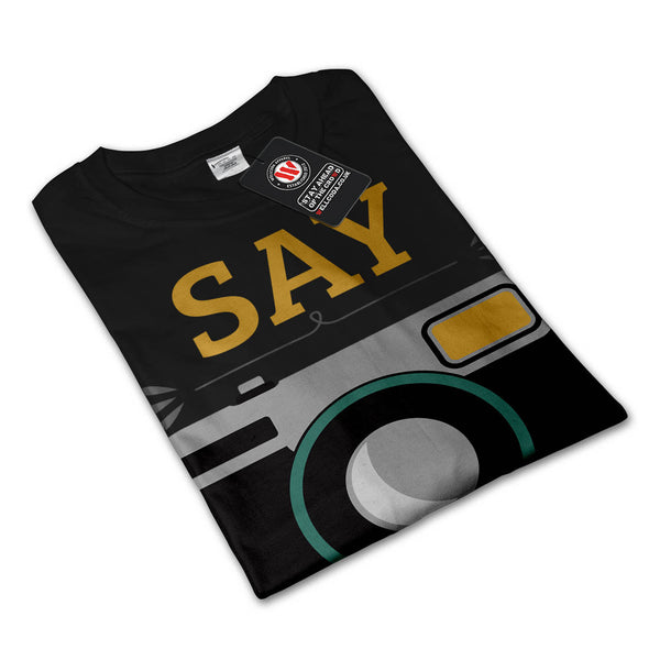 Say Cheasy Camera Womens Long Sleeve T-Shirt