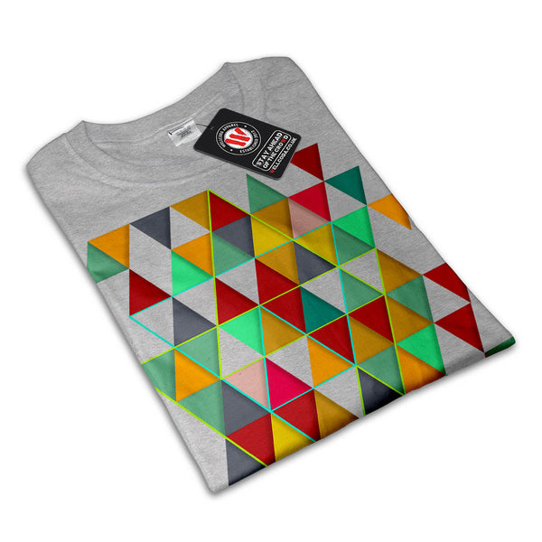 Triangle Prism Paint Womens T-Shirt