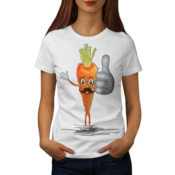 Vegetable Man Guy Womens T-Shirt