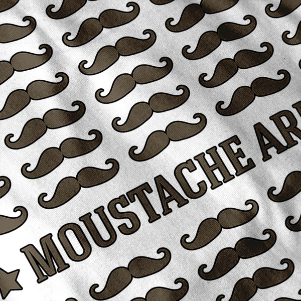 Moustache Army Style Mens T-Shirt