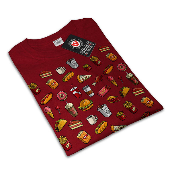 Snack Collection Art Mens T-Shirt