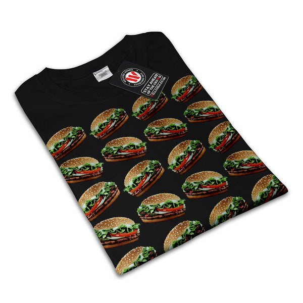 Burger Multiple Joy Womens T-Shirt