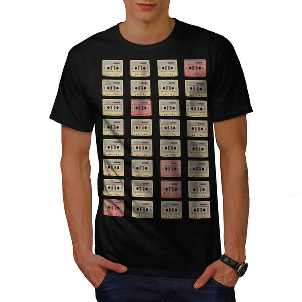 Cassette Fashion Mens T-Shirt
