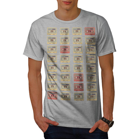 Cassette Fashion Mens T-Shirt