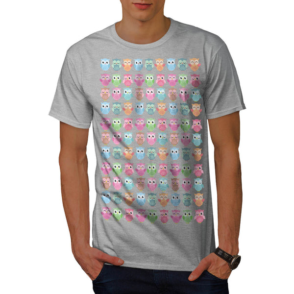 Cute Monster Party Mens T-Shirt