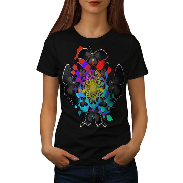 Butterfly Nature Womens T-Shirt