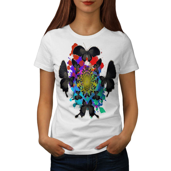 Butterfly Nature Womens T-Shirt