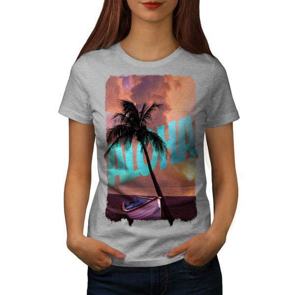 Aloha Vacation Wild Womens T-Shirt