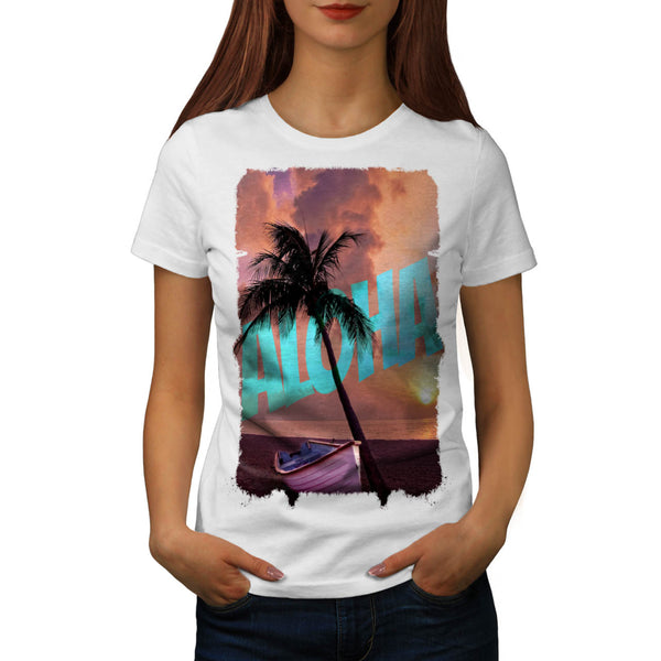 Aloha Vacation Wild Womens T-Shirt