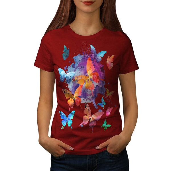 Beauty Butterfly Womens T-Shirt