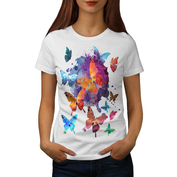 Beauty Butterfly Womens T-Shirt