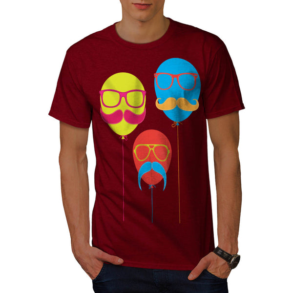 Baloon Head Man Mens T-Shirt