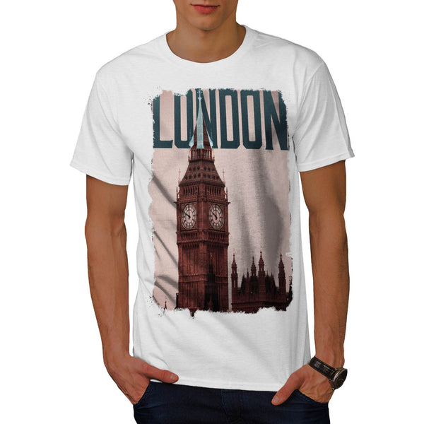 Big Ben London Tower Mens T-Shirt