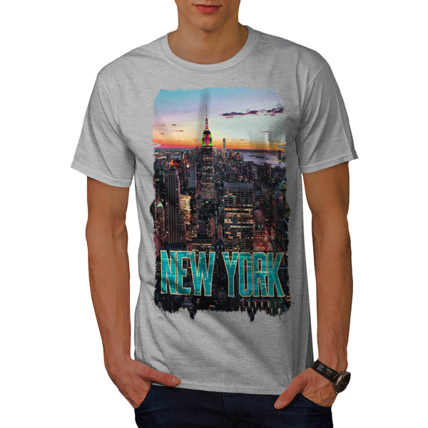 New York City Sky Mens T-Shirt