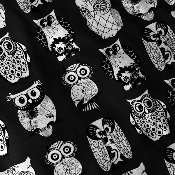 Multiple Owl Funny Womens Hoodie