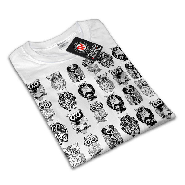 Multiple Owl Funny Mens T-Shirt