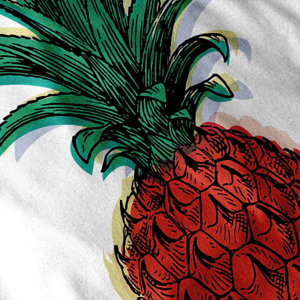 Tropical Pineapple Mens T-Shirt