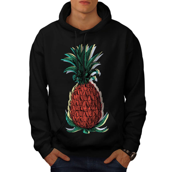 Tropical Pineapple Mens Hoodie