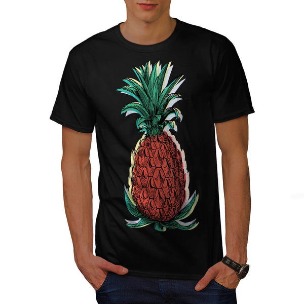 Tropical Pineapple Mens T-Shirt