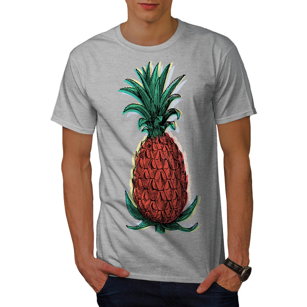 Tropical Pineapple Mens T-Shirt