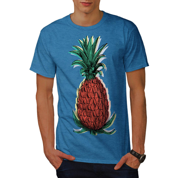 Tropical Pineapple Mens T-Shirt