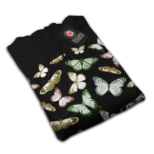 Butterfly Artwork Womens Hoodie