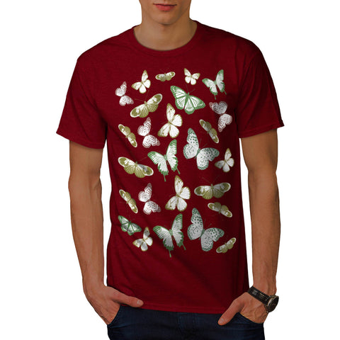 Butterfly Artwork Mens T-Shirt