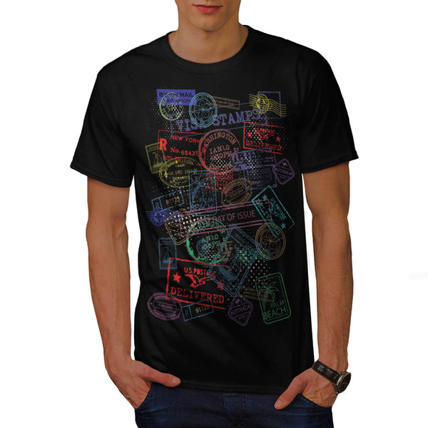 Stamp Style Collect Mens T-Shirt