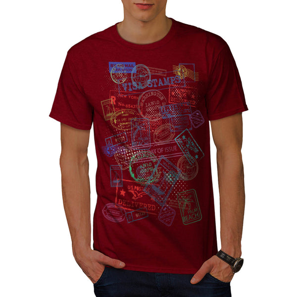 Stamp Style Collect Mens T-Shirt