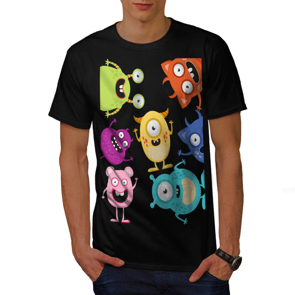 Monster Party Fun Mens T-Shirt