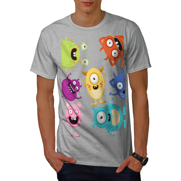 Monster Party Fun Mens T-Shirt