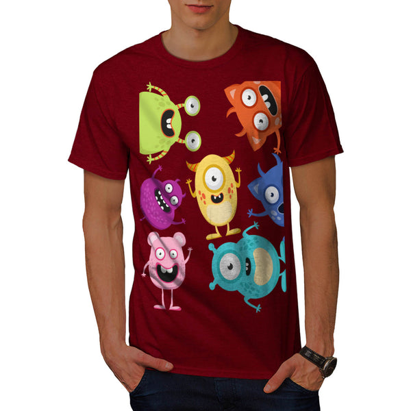 Monster Party Fun Mens T-Shirt