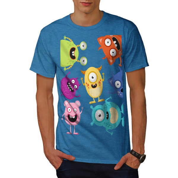 Monster Party Fun Mens T-Shirt