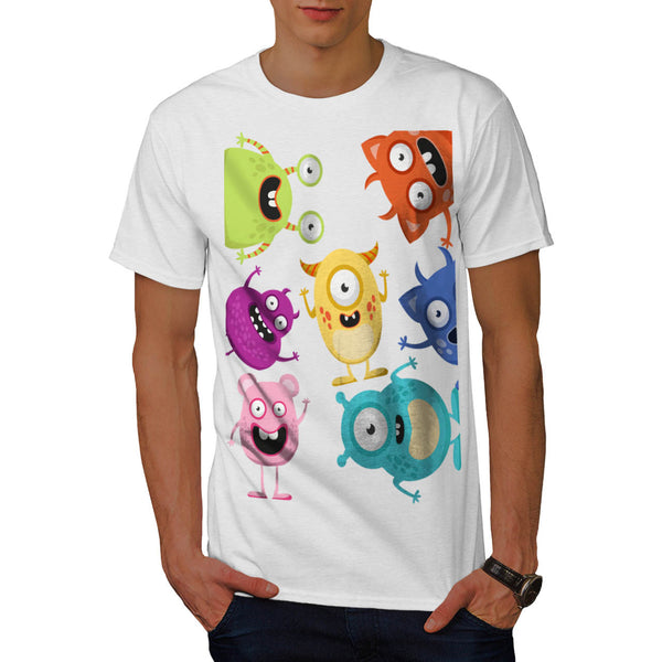 Monster Party Fun Mens T-Shirt