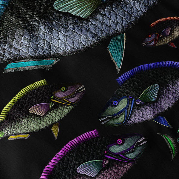 Multiple Fish Art Womens Hoodie