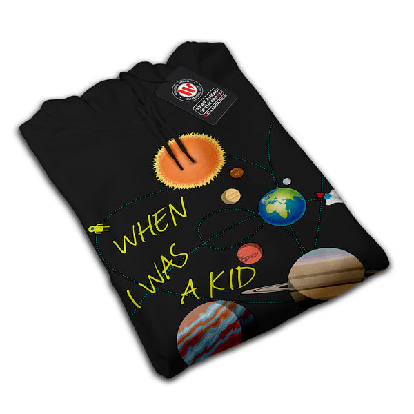 When I Was A Kid Mens Hoodie
