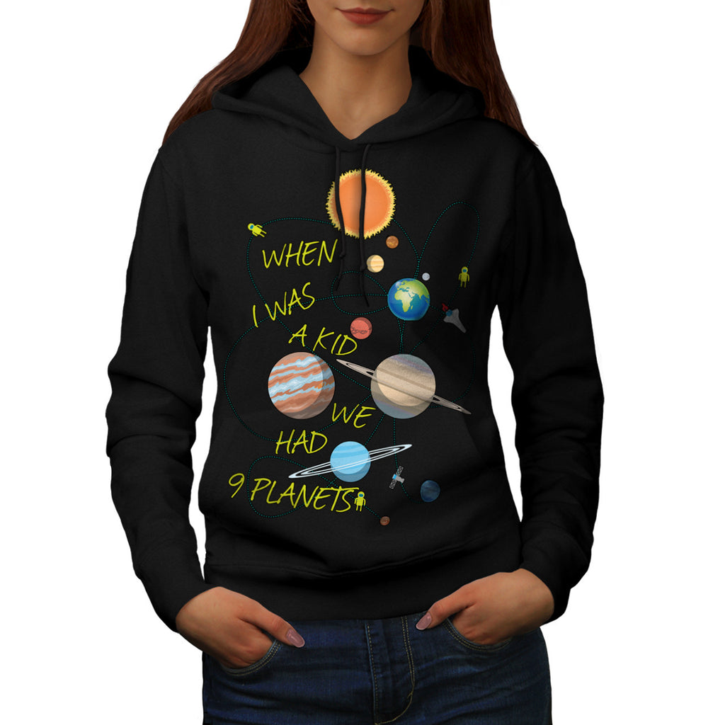 When I Was A Kid Womens Hoodie