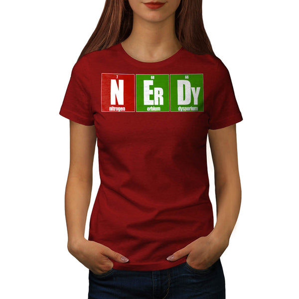 Nerdy Fashion Art Womens T-Shirt