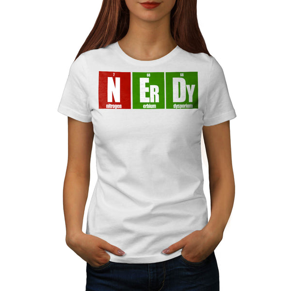 Nerdy Fashion Art Womens T-Shirt