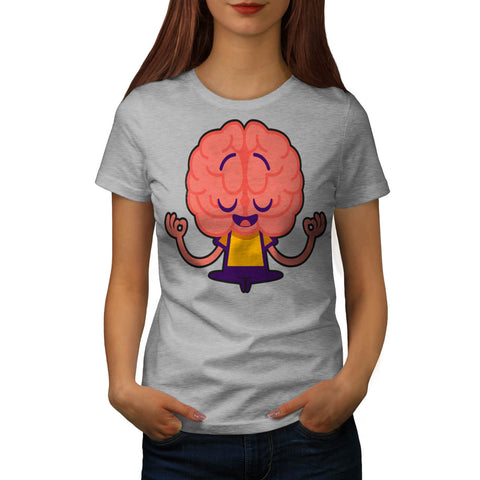 Geek Brain Power Womens T-Shirt