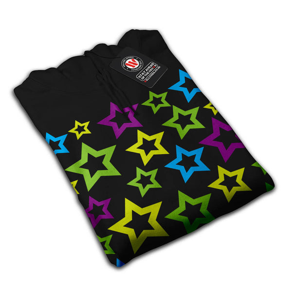 Multiple Star Fun Mens Hoodie