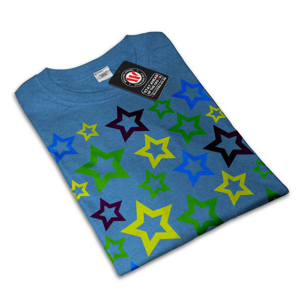 Multiple Star Fun Mens T-Shirt