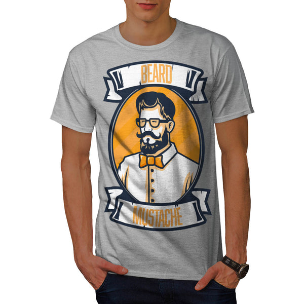 Beard Mustache Style Mens T-Shirt