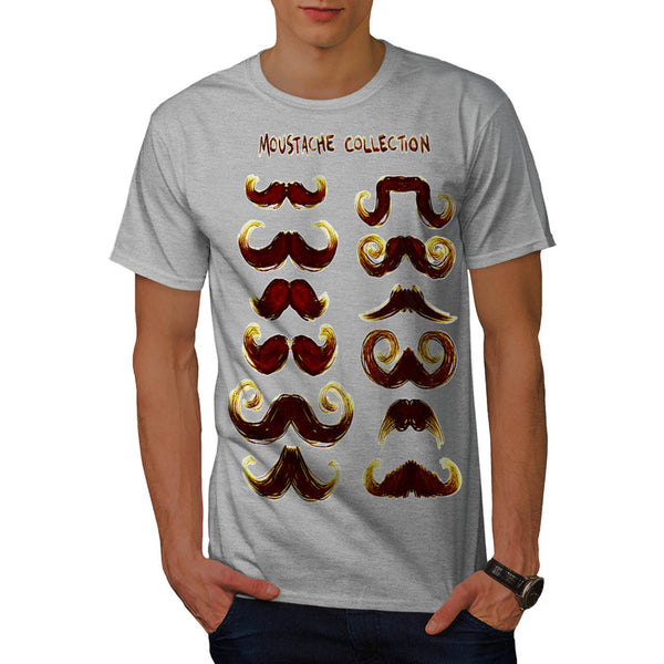 Moustache Collection Mens T-Shirt