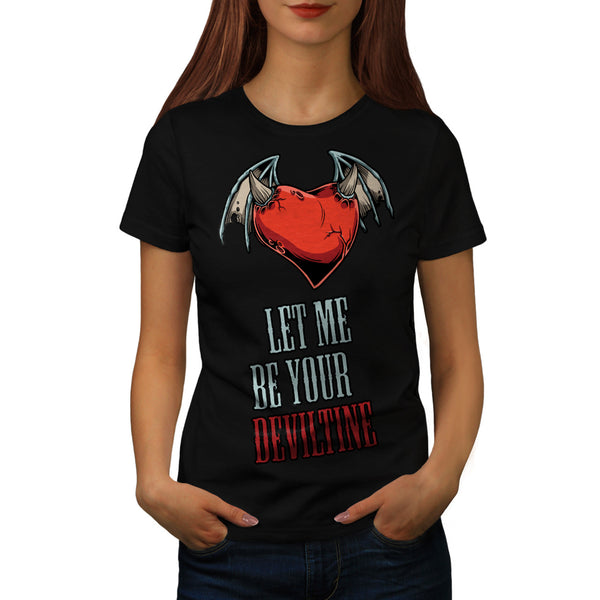 My Devil Valentine Womens T-Shirt