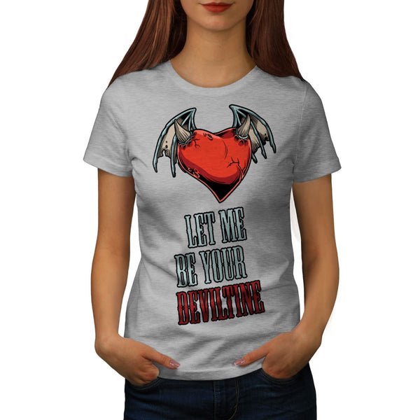 My Devil Valentine Womens T-Shirt