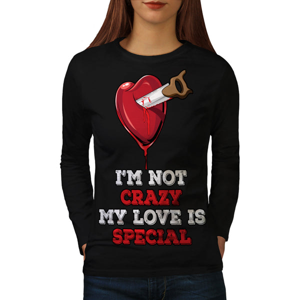 Special Love Sign Womens Long Sleeve T-Shirt