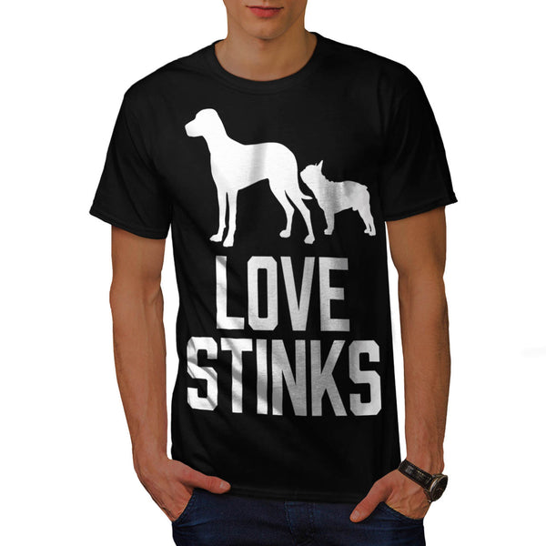 Love Stink Funny Mens T-Shirt